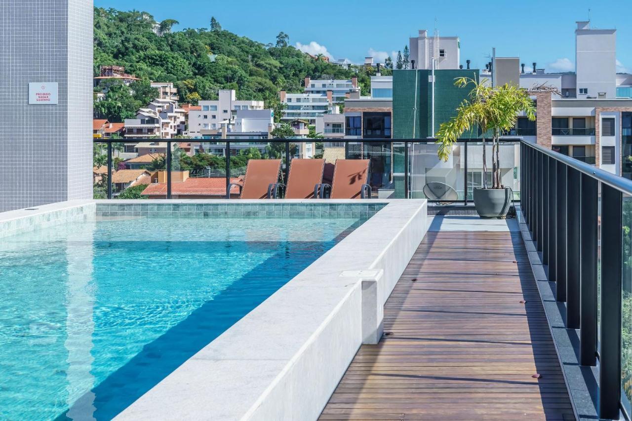 Adra 106 - Apartamento No Centro De Bombinhas - Rooftop Com Piscina E Academia - A Poucos Metros Da Praia - Exterior foto